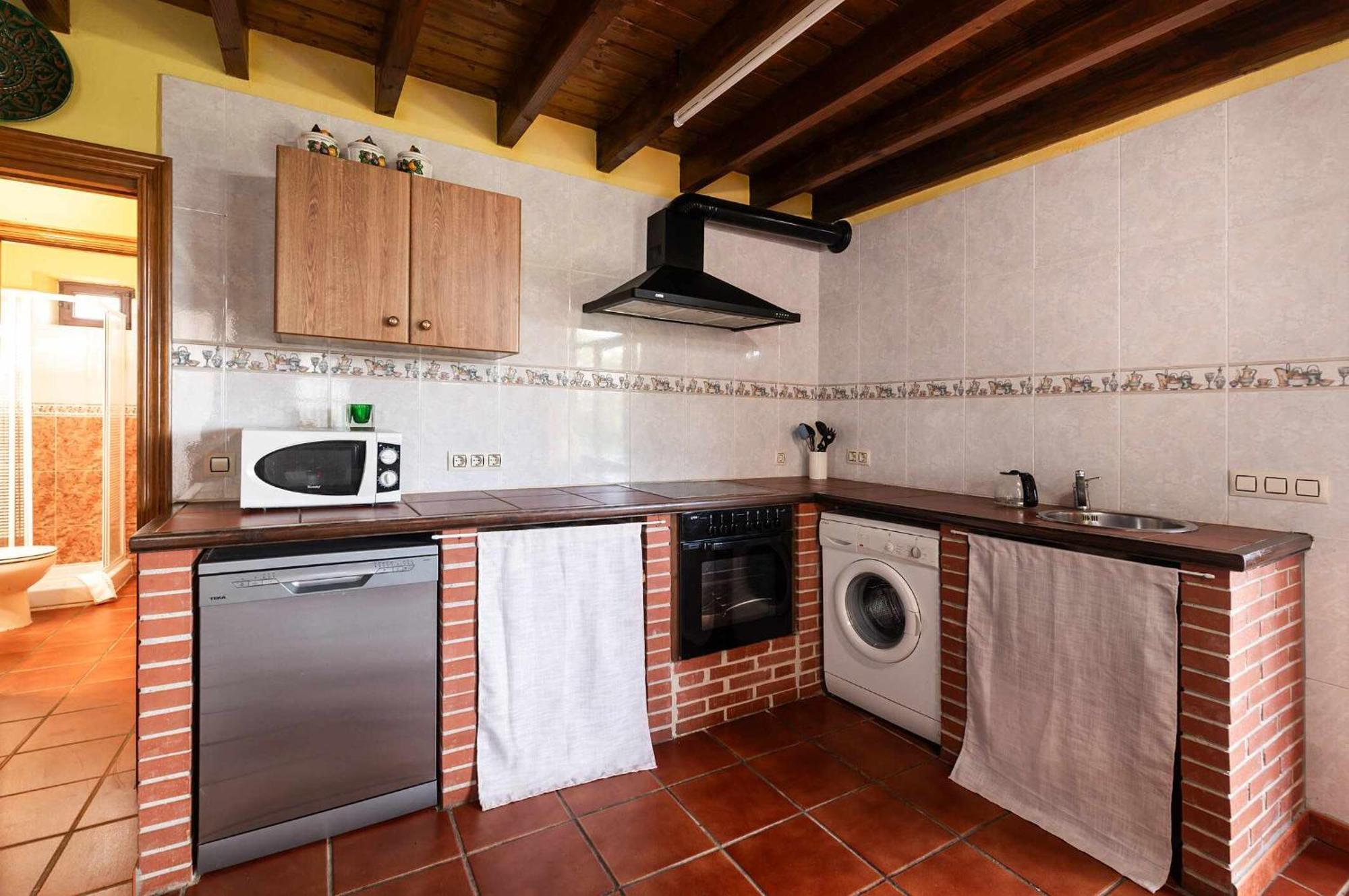 Casa La Aldea De Guadamia Villa Llames de Pría Kültér fotó