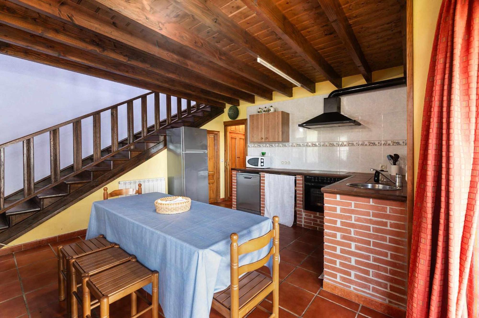 Casa La Aldea De Guadamia Villa Llames de Pría Kültér fotó